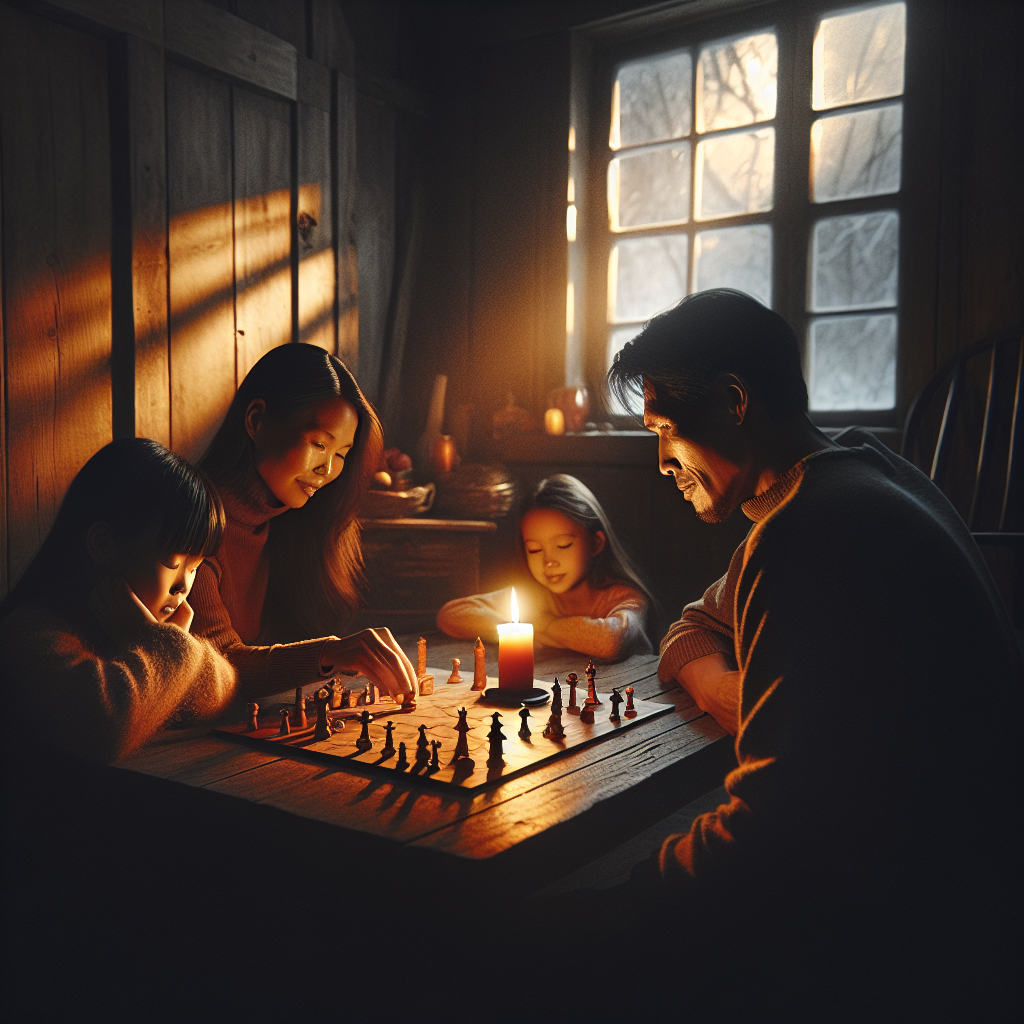 How candlelight enhances family bonding moments